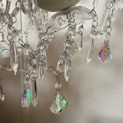 シャンデリア12灯✴︎キラキラ　電球付きの画像