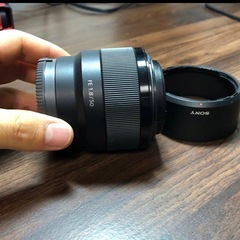 sony FE50mm f1.8 レンズの画像