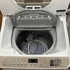 SHARP シャープ 全自動洗濯機　ES-T5DBK-N 2019年製【トレファク川越店】の画像