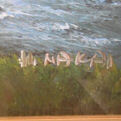 油彩画　風景画　ご自宅やお店の壁に　インテリアとしての画像