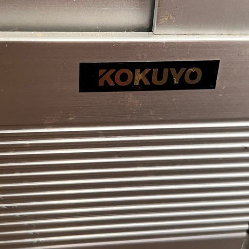 【直接引き取り限定】　KOKUYO コクヨ 棚 ケース ガラスケース 商ケース 120×100×45 