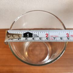 【あげます】透明のフラワーベースの画像