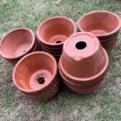 素焼き鉢★５号×25鉢の画像