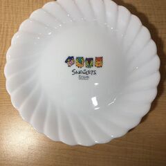 ヤマザキ春のパンまつり　白いお皿 4枚セット　長野オリンピックの画像