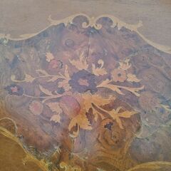 ■取引中■アンティーク　イタリア家具　コーヒーテーブル　ロココ　猫足　難ありの画像