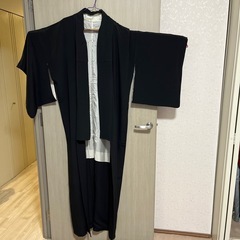 喪服着物　正絹の画像