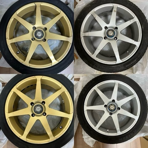 カンピオナート Rays 17インチ 4穴 ホイール 4本