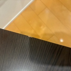 ニトリ　折りたたみダイニングテーブルセットの画像