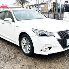 信用回復ローン！！ネオドライブローンの窓口　トヨタクラウン　アスリート ハイブリッド2.5S Four 4WD　自社ローン　リース　自社分割 　債務整理　自己破産　他社お断りされた方　マイネオオートローン　札幌在庫の画像