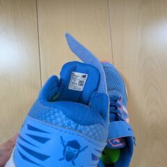 ニューバランス17.5センチ（2回だけ着用）の画像