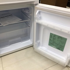 【安心の6ヶ月保証】ELSONIC 2ドア冷蔵庫 EJ-R832W 2021年製の画像