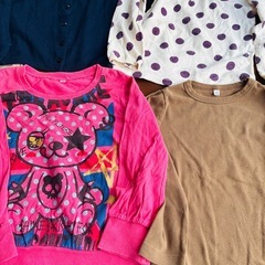 110センチ　ZARA  無印　女の子洋服セット　おまとめの画像