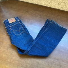 K2511-038 Levi's 507 デニム パンツ ダメージ、汚れ有りの画像