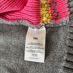 Carter's サイズ18M ニットカーデの画像