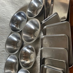 ステンレスボウル.バットの画像