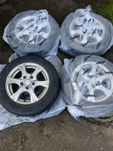 ヨコハマアイスガード　スタッドレスタイヤホイール付き4本セット