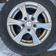 ヨコハマアイスガード　スタッドレスタイヤホイール付き4本セットの画像