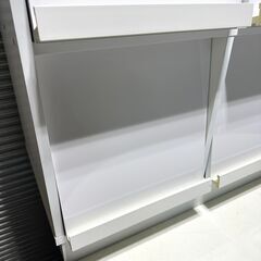 店頭引き渡し 中古 ディスプレイラック コレクションラック 棚 チェスト 家具Ａの画像