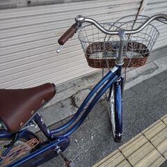 Lumina-S[ルミナS]26吋 ファッションファミリーサイクル 内装3段/LEDオート/マットDブルーの画像