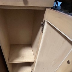 細型　中古　無料　0円 キャビネット　の画像