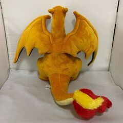 ジモティ割引有★【ジャングルジャングル岸和田店】　ポケットモンスター　リザードン　ぬいぐるみ　南大阪 岸和田市 貝塚市 泉佐野市 和泉市 忠岡町 熊取町の画像