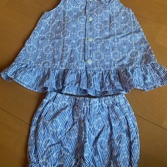 べべ　ワンピース　ブルマ　1-2歳の画像