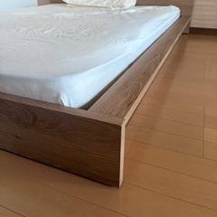 本日締切ます！ベッドフレーム(ダブルサイズ)の画像