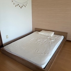 本日締切ます！ベッドフレーム(ダブルサイズ)の画像