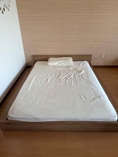 本日締切ます！ベッドフレーム(ダブルサイズ)