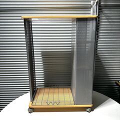 店頭引き渡し 中古 エムケー精工 インテリアワゴン IWE-360 収納 家具の画像