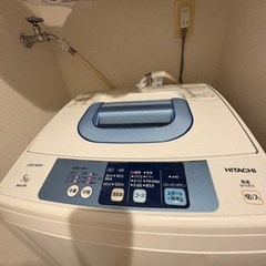 【無料】洗濯機(単身用)の画像