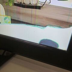 ジャンク扱い アズマ DVD内蔵 液晶テレビ LVD-T24W 2015年製 miniSDカード付属の画像