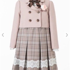 【数回のみ着用】CHOPIN 女の子 120サイズ セットアップ セレモニーの画像