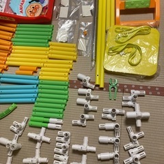 【中古美品】アンパンマン うちの子天才 カンタン折りたたみブランコパークDXの画像