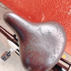 (バッテリー無し)電動アシスト自転車 チャイルドシート付き ブラウンの画像