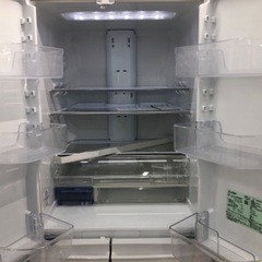 【安心の6ヶ月保証】MITSUBISHI 三菱 6ドア冷蔵庫 MR-R46F-W1 2020年製の画像