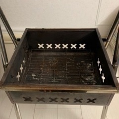 ロゴス LOGOS THE 二刀流 焚き火台の画像