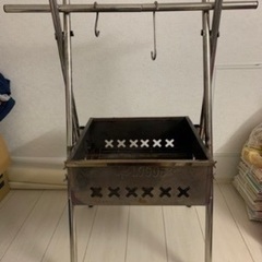 ロゴス LOGOS THE 二刀流 焚き火台の画像