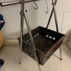 ロゴス LOGOS THE 二刀流 焚き火台の画像