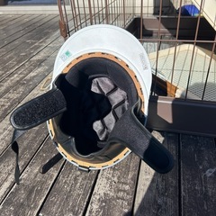 コルク半ヘルメット　黒ラメの画像