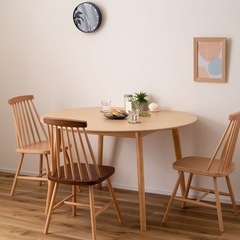 【新品未使用)】B-companyダイニング テーブルの画像