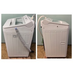 【札幌市外も地域によって配達応相談可能です】パナソニック 7.0㎏ 縦型 全自動洗濯機 2022年製 NA-FA7H1の画像