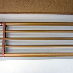 ☆突っ張り棚 伸縮棚 幅680mm～1060mm 奥行235mm 木目調 仕切りラック 壁面収納 札幌市 豊平区 平岸店の画像