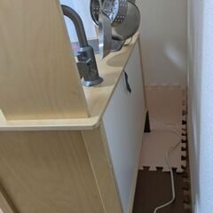 IKEA　おままごとキッチン　小物などもセットです。の画像