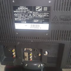 ORION オリオン　液晶テレビ　19V　２０１０年製の画像