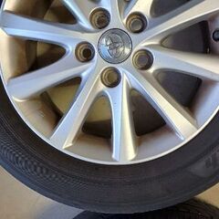 夏タイヤ215/60r16 ヨコハマBluEarth　トヨタ純正ホイール4本セットの画像