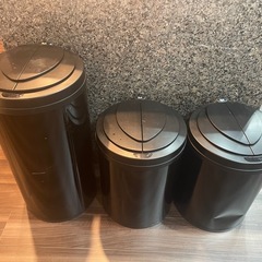 ZitAジータセンサー式ゴミ箱3点セット！11/6までの引き取り限定の画像