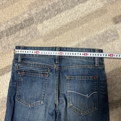 EGOIST デニム　ダークブルー　前ボタン　スキニー　サイズ1 デニムパンツの画像