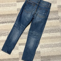 EGOIST デニム　ダークブルー　前ボタン　スキニー　サイズ1 デニムパンツの画像