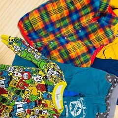 90-110男の子　秋冬　アウター、ズボン　まとめ売りの画像